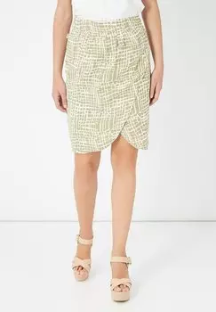Юбка с запахом SENSE, зеленый