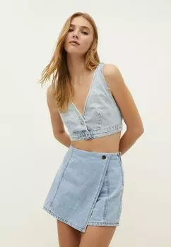 Юбка с запахом Stradivarius