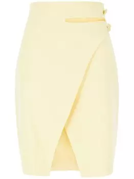 Юбка с завышенной талией Genny, желтый