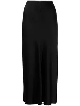 Юбка с завышенной талией Maison Margiela, черный