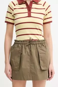 Юбка SACRESS Samsoe Samsoe, зеленый