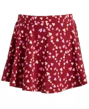 Юбка-самокат с принтом в виде сердечек для малышей и маленьких девочек, созданная для Macy's Epic Threads
