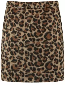 Юбка Samoon, светло-коричневый/темно-коричневый