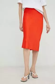 Юбка Samsoe Samsoe, оранжевый