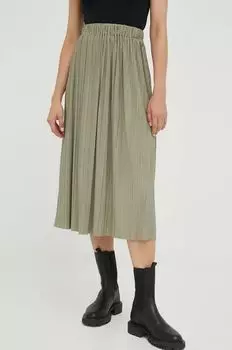 Юбка Samsoe Samsoe, зеленый