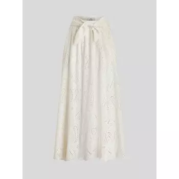 Юбка Sangallo из хлопка и шелка Etro, белый