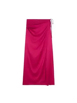 Юбка Scalpers Lux Set, цвет Dark pink