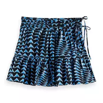 Юбка Scotch & Soda UFS00724M short skirt, синий