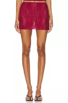 Юбка селия Somebodee, красный