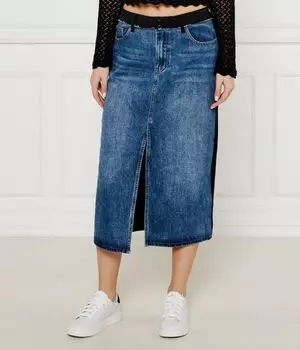 Юбка Сервантеса Desigual, синий