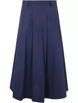 Юбка Seventy со складками, синий