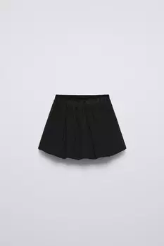 Юбка-шар из мерцательного шара ZARA, черный