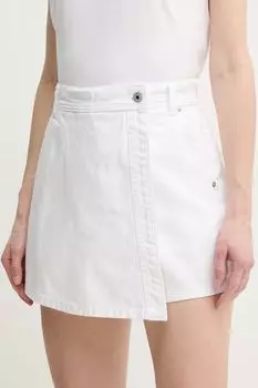 Юбка-шорты джинсовые REGULAR SKORT HW Pepe Jeans, белый