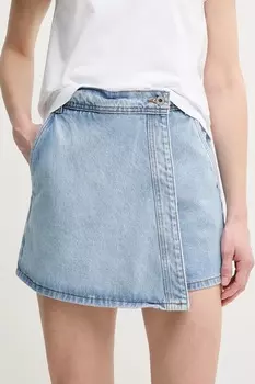 Юбка-шорты джинсовые REGULAR SKORT HW Pepe Jeans, синий