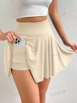 Юбка-шорты Shein Essnce женская, абрикосовый