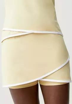 Юбка-шорты SMASH Born Living Yoga, светло-желтый