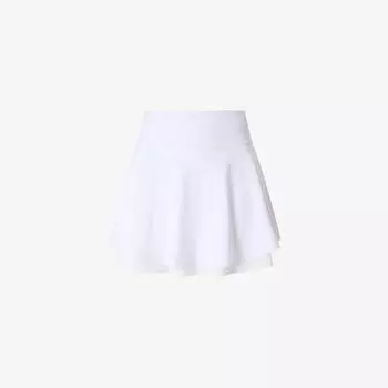 Юбка-шорты Sweaty Betty расклешенная эластичная, белый