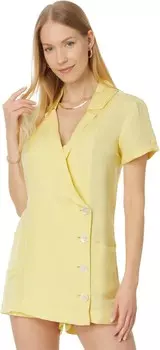 Юбка Show Me Your Mumu Bicoastal Blazer Romper, цвет Butter Yellow