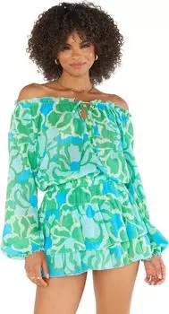 Юбка Show Me Your Mumu Nat Skort, цвет Abstract Poppy Multi