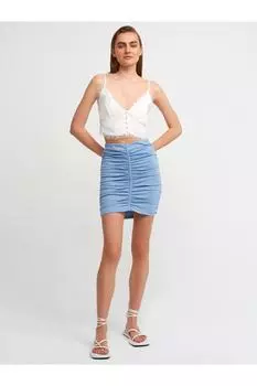 Юбка - Синяя - Мини Dilvin, синий
