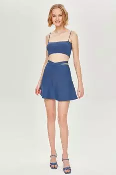 Юбка - Синяя - Мини JOIN US, синий