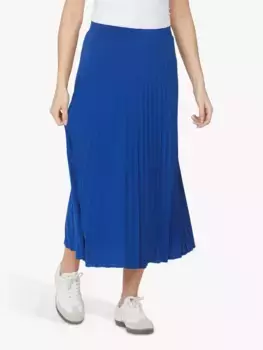 Юбка Sisters Point Malou Pleated Midi, цвет cobalt