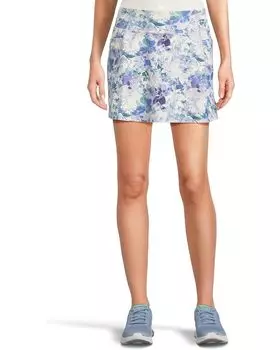 Юбка SKECHERS Go Walk High-Waisted Pickleball Skort, цвет Blue Seascape Floral