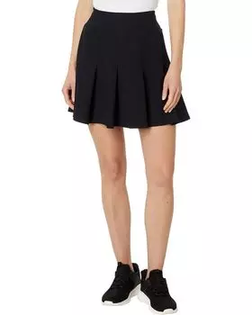 Юбка SKECHERS Pickleball Uno Rib Pleated Skort, черный