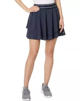 Юбка SKECHERS Skechers Pickeball Sport Court Printed Skort, цвет Navy Mini Dot