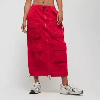Юбка Smoke Rise Utility Straight Long, красный