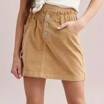 Юбка SO Paperbag для девочек 6–20 лет, цвет Cocoa Hut