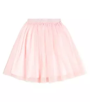 Юбка со сборками Il Gufo, розовый