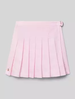 Юбка со складками Polo Ralph Lauren Teens, розовый