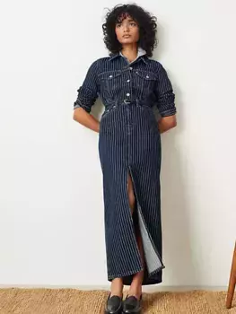 Юбка со столбиком до щиколотки Levi's, цвет Partly Masked - Dark Wash