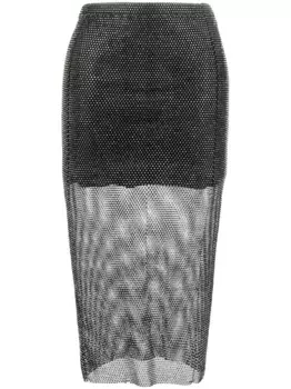 Юбка со стразами Santa Brands, черный