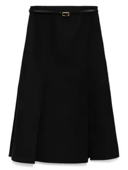 Юбка со вставками LESS, черный