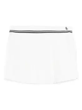 Юбка со вставками Sporty & Rich, белый