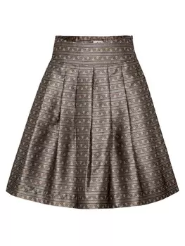 Юбка SPIETH & WENSKY Traditional Skirt Ebby, коричневый
