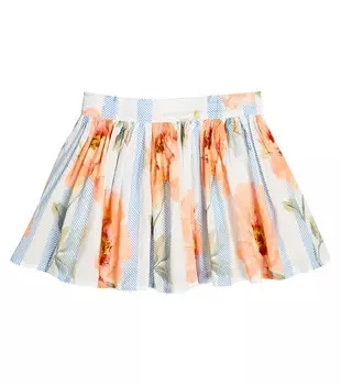 Юбка Sprint Charlotte из хлопка с принтом Morley, разноцветный