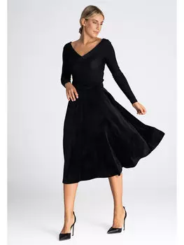 Юбка стандартного кроя Figlfigl, черный