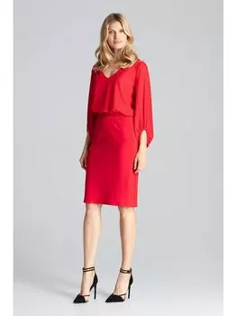 Юбка стандартного кроя Figlfigl, красный