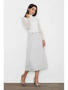 Юбка стандартного кроя Figlfigl, серый