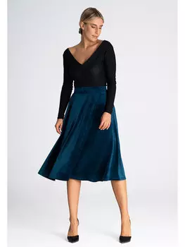 Юбка стандартного кроя Figlfigl, синий