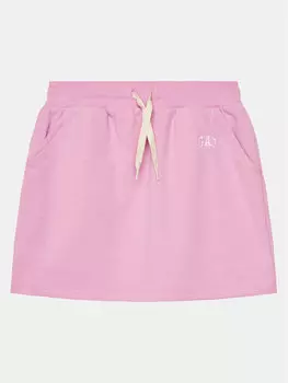 Юбка стандартного кроя Gap, розовый