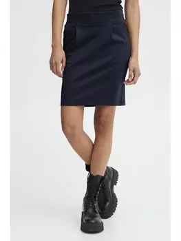 Юбка стандартного кроя Ichi, синий