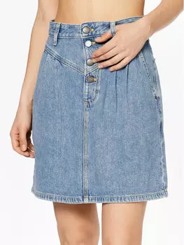 Юбка стандартного кроя Lee, синий