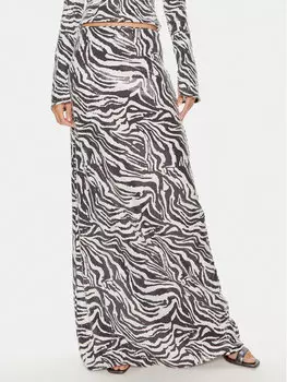 Юбка стандартного кроя Rotate, белый