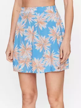 Юбка стандартного кроя Roxy, синий