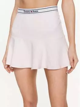 Юбка стандартного кроя Tommy Jeans, розовый