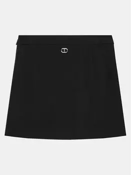 Юбка стандартного кроя Twinset, черный